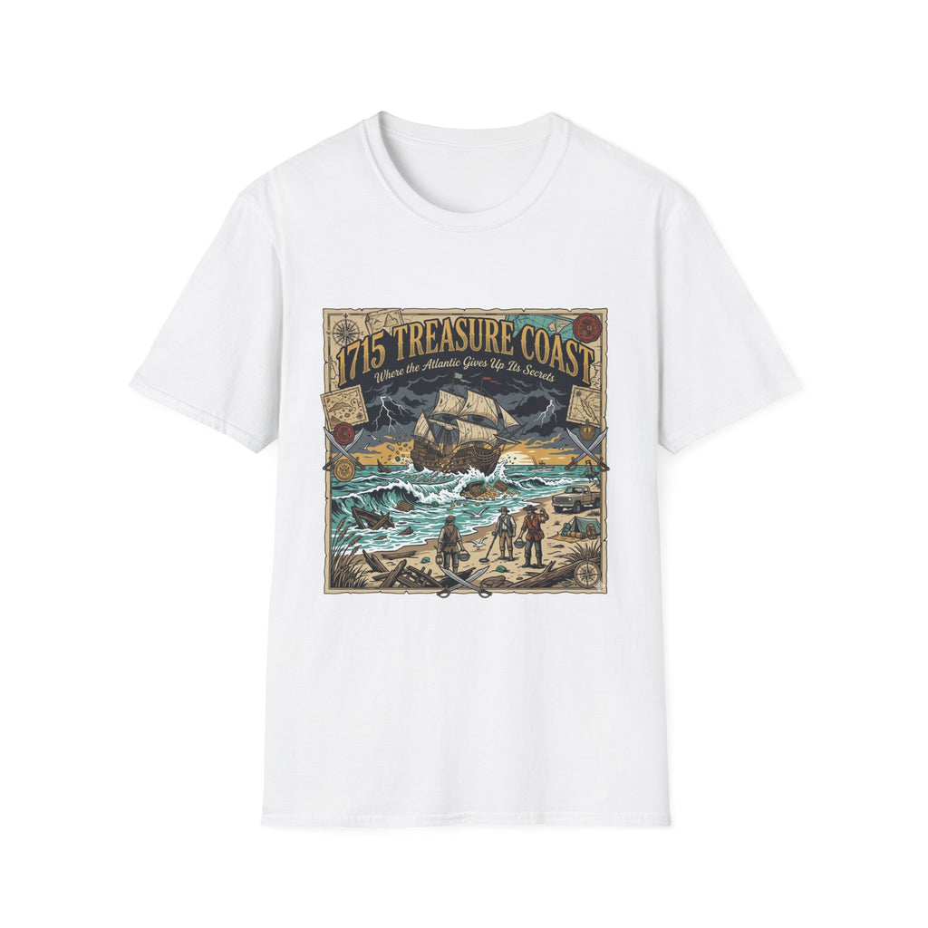 Treasure Coast 1715 Vintage Ship T-Shirt
