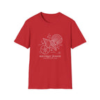 Seaside Boutique Shells T-Shirt – Minimal Coastal Graphic Tee