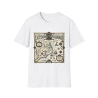Eastern Seaboard 1718 Vintage Pirate Map T-Shirt