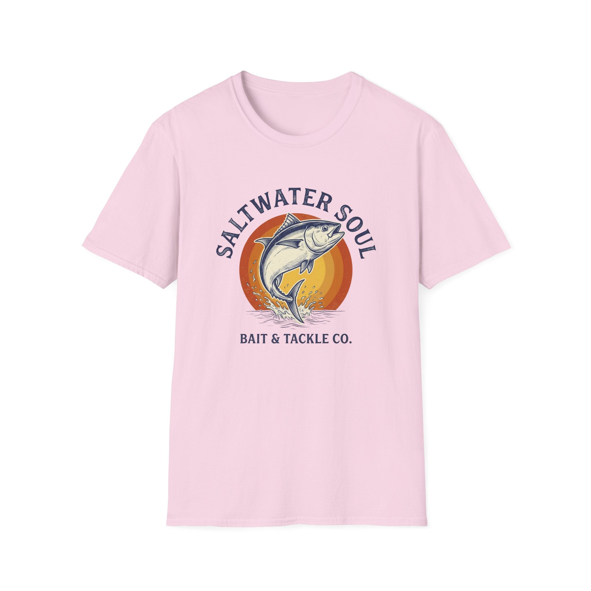 T-shirt de pêche Saltwater Soul — T-shirt côtier Appâts et matériel de pêche