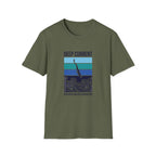 Deep Current Graphic T-Shirt — 'Pressure Builds Character' Ocean Diver Tee