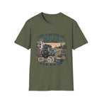 Life Is Better on NC 12 Outer Banks T-Shirt — Coastal Beach Road Trip Tee