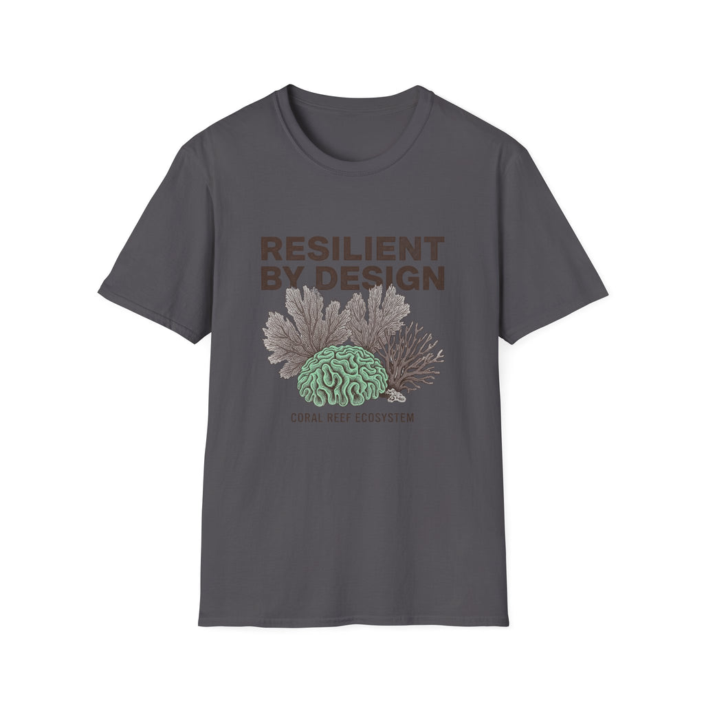 Resilient By Design Coral Reef T-Shirt — Ocean Conservation Tee