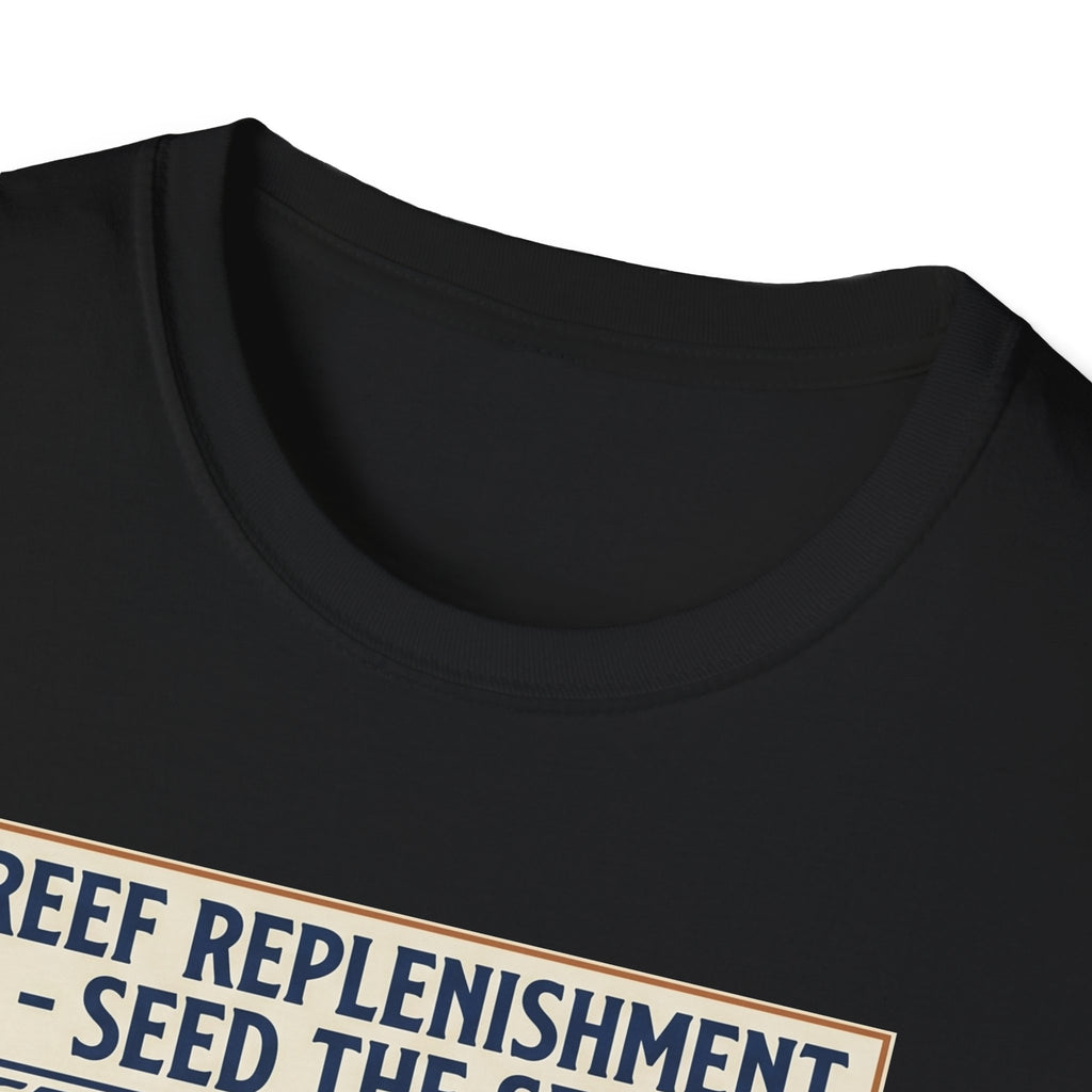 Reef Replenishment T-Shirt – Wild Water Co. 'Seed the Seas' Coral Conservation Tee