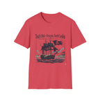 Teach's Hole Ocracoke, North Carolina T-Shirt — Blackbeard Pirate Ship Coastal Souvenir