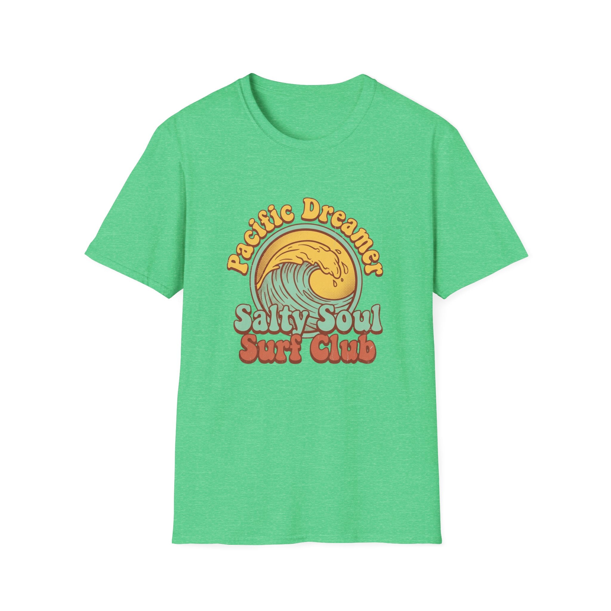 Surf Club T-Shirt — 'Salty Soul' Baltic Dreamer Vintage Wave Tee