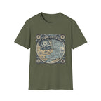 Outer Banks Storms Map T-Shirt — Vintage Coastal Weather Illustration