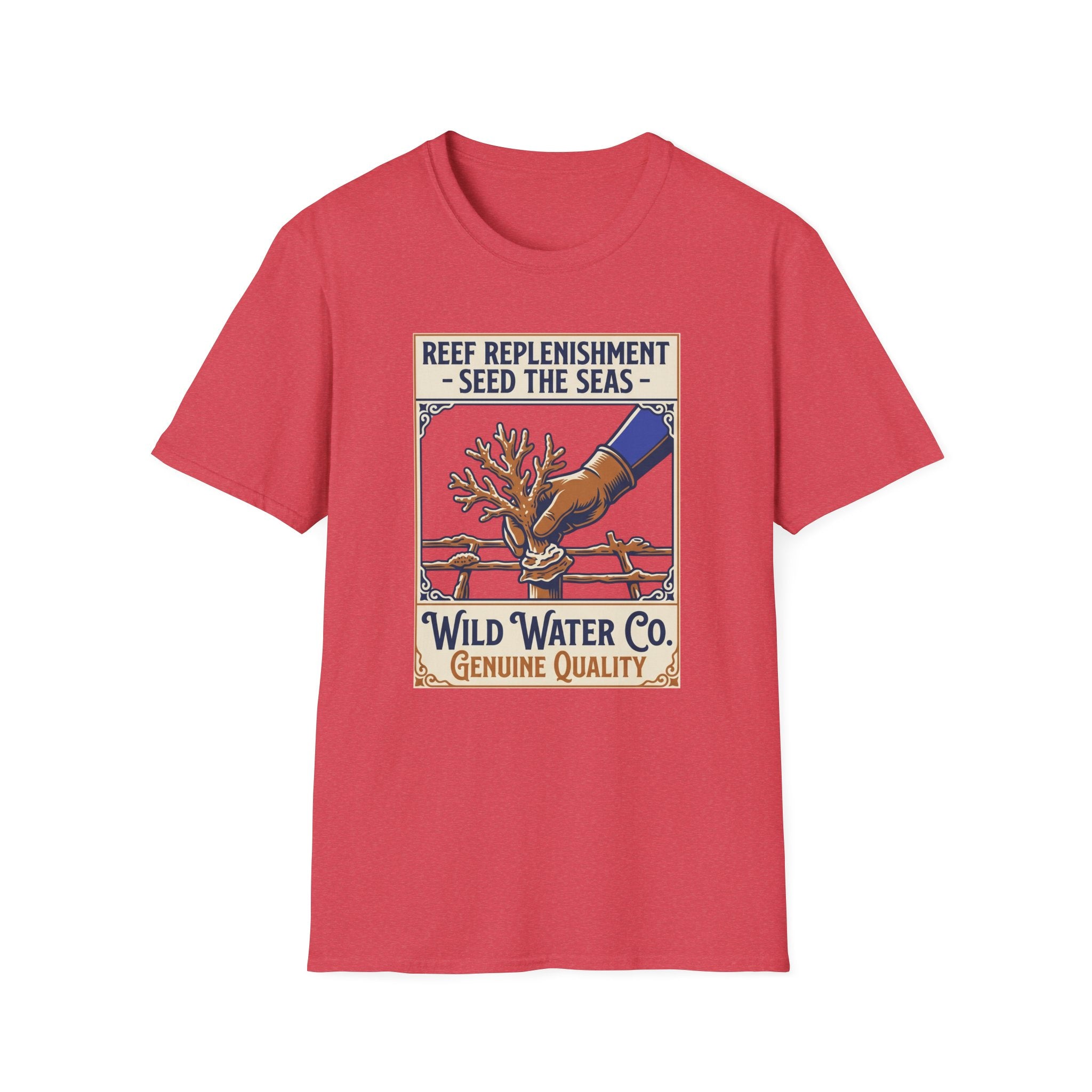 Reef Replenishment T-Shirt – Wild Water Co. 'Seed the Seas' Coral Conservation Tee