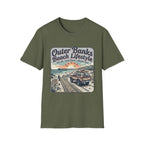 Outer Banks Beach Lifestyle T-Shirt — Vintage Coastal Surf & Sand Graphic Tee