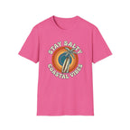 Stay Salty Coastal Vibes T-Shirt — Retro Palm Beach Graphic Tee