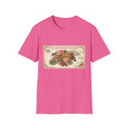 Vintage Floral Label T-Shirt — 'Special Bouquet' Retro Botanical Graphic