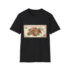 Vintage Floral Label T-Shirt — 'Special Bouquet' Retro Botanical Graphic
