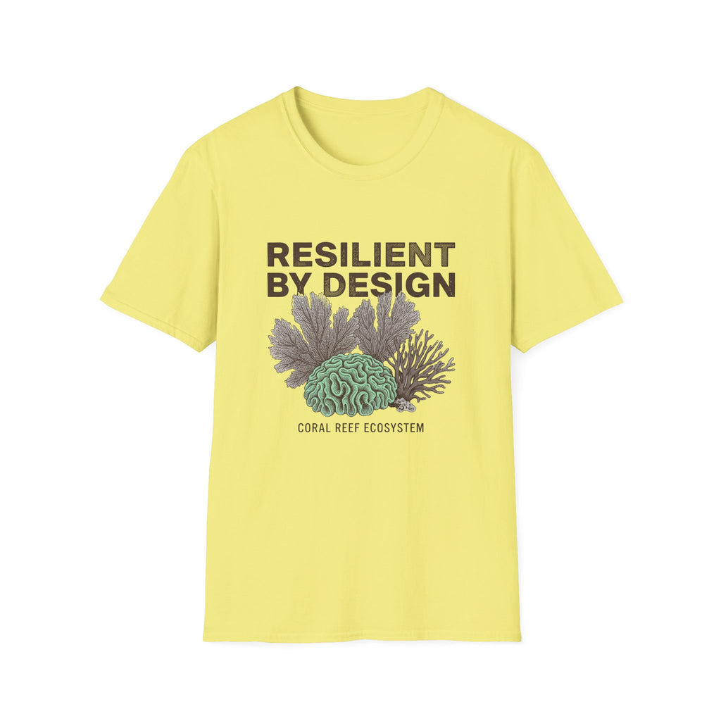 Resilient By Design Coral Reef T-Shirt — Ocean Conservation Tee