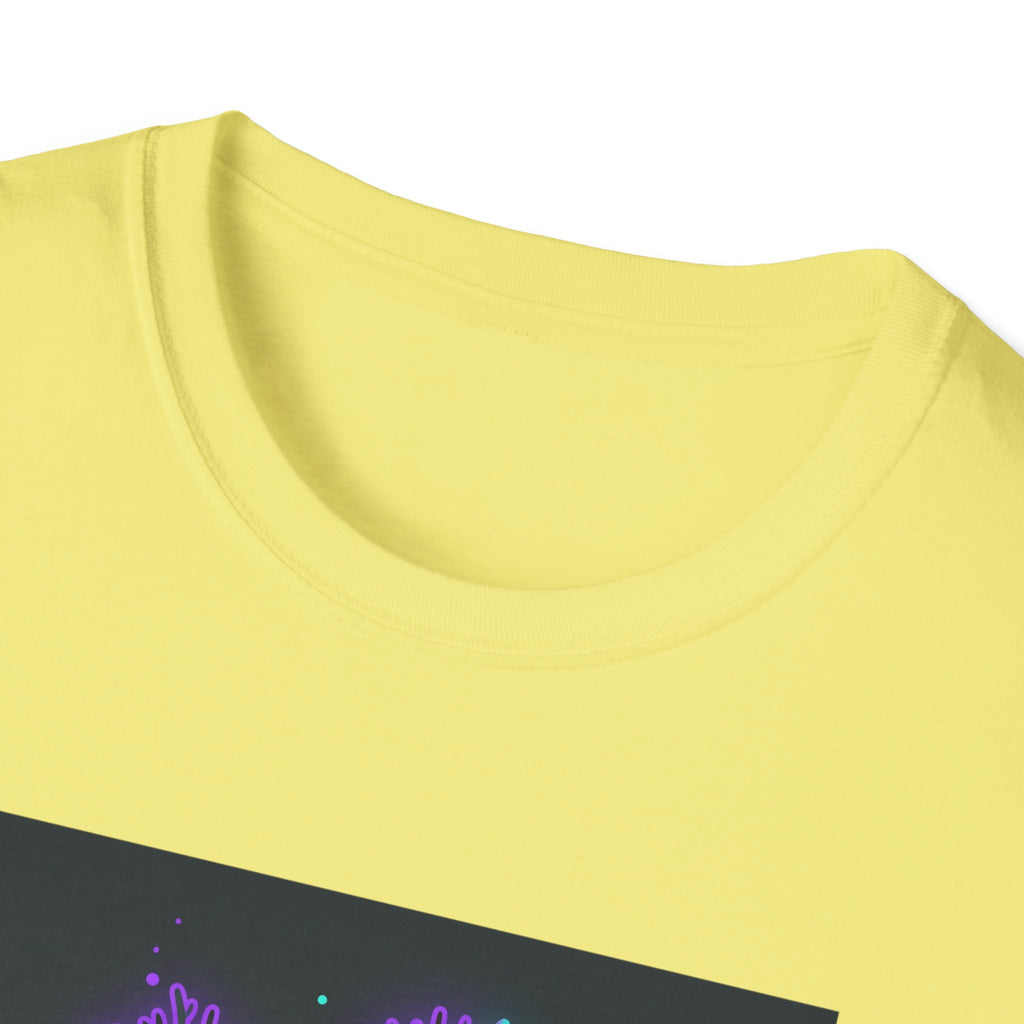 T-shirt Ginkgo clair de lune — Tee-shirt floral Jardin nocturne