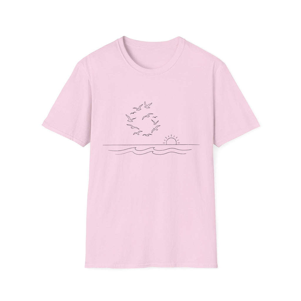 Sunset Seagulls T-Shirt