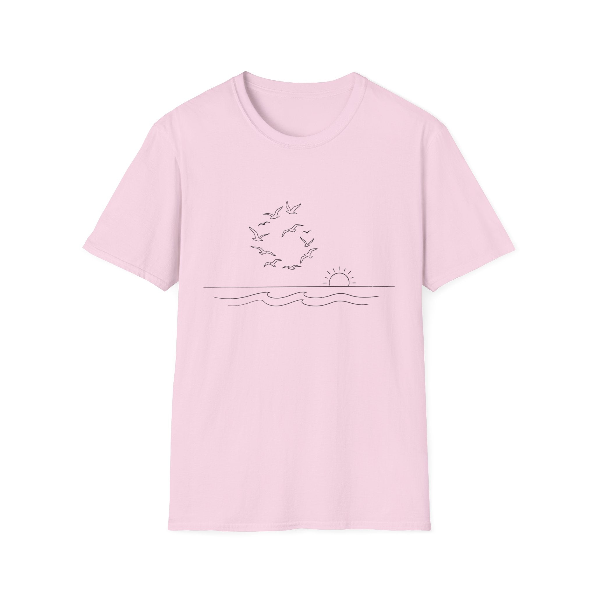 Sunset Seagulls T-Shirt