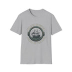 Wreck Hunter T‑Shirt — 'Buried in the Blue' Vintage Shipwreck Design