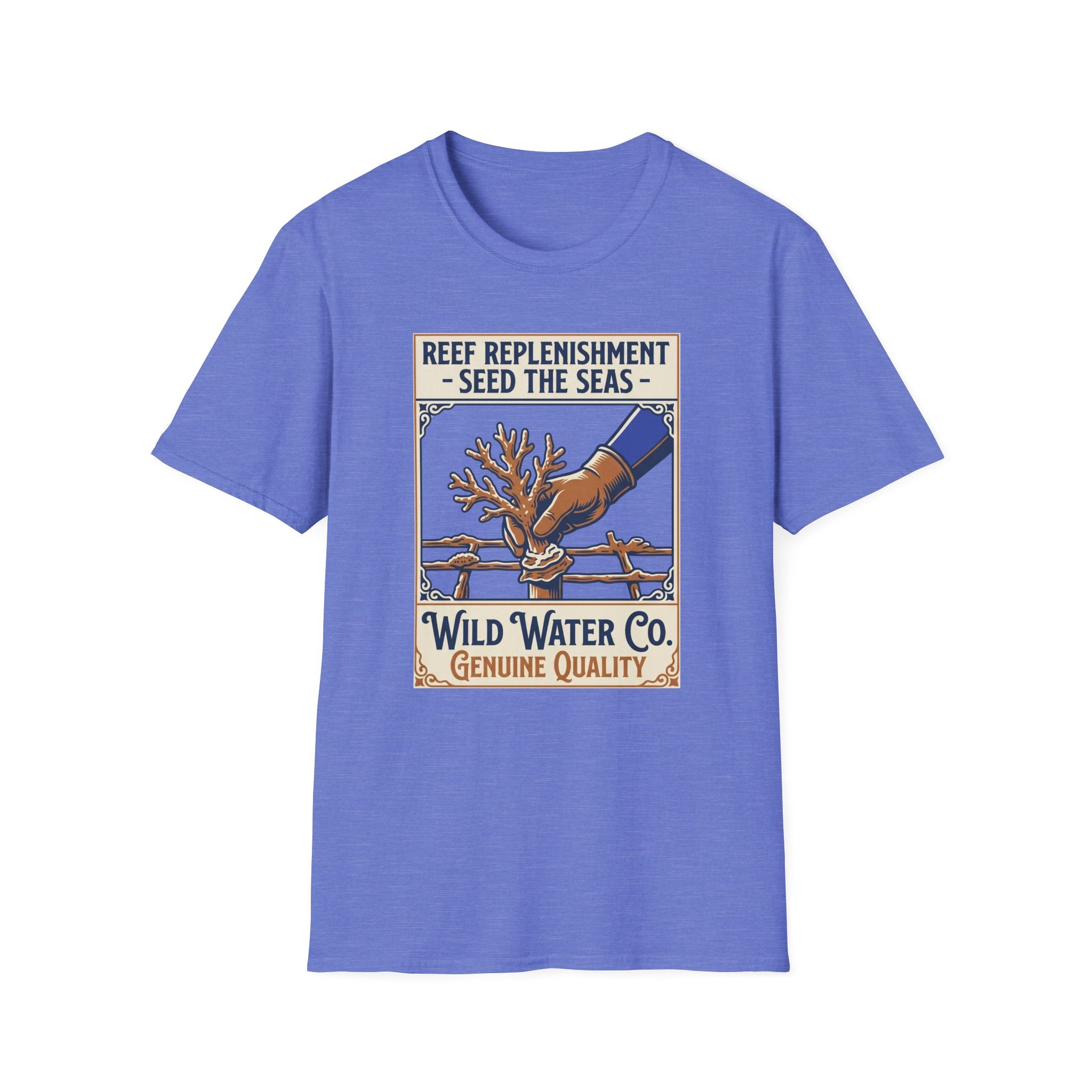 Reef Replenishment T-Shirt – Wild Water Co. 'Seed the Seas' Coral Conservation Tee