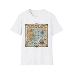 Pirate Coast Map T-Shirt — 'The Pirate Coast of the Outer Banks • 1718' Vintage Nautical Tee