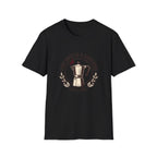 Moka Pot Tee — "Dark Roasted & Dangerous" Coffee T-Shirt