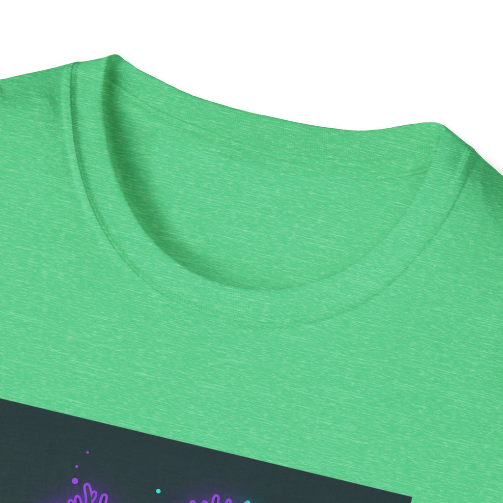 T-shirt Ginkgo clair de lune — Tee-shirt floral Jardin nocturne