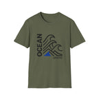 Ocean Lifestyle T-Shirt — Coastal Waves Graphic Tee