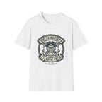 Wreck Hunters Atlantic Crew T‑Shirt — Pirate Skull & Anchor Nautical Graphic Tee