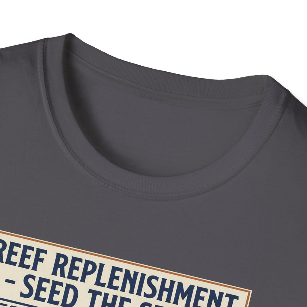 Reef Replenishment T-Shirt – Wild Water Co. 'Seed the Seas' Coral Conservation Tee