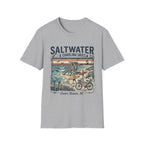 Saltwater & Carolina Skies T-Shirt — Outer Banks Vintage Beach Tee