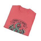 Anchor Skull T-Shirt — "Born of the Brine / Death or Depth" Nautical Graphic Tee