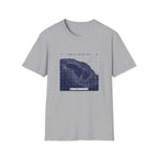 Abyssal Reef Topographic Tee — Nautical Ocean Map T-Shirt