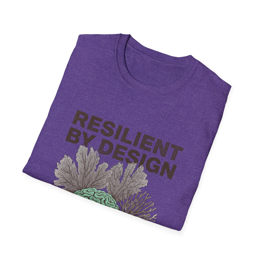 T-shirt « Resilient By Design » Corail — T-shirt pour la conservation des océans