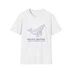 Whale Graphic T-Shirt — "Pacific Depths" Coastal Marine Tee