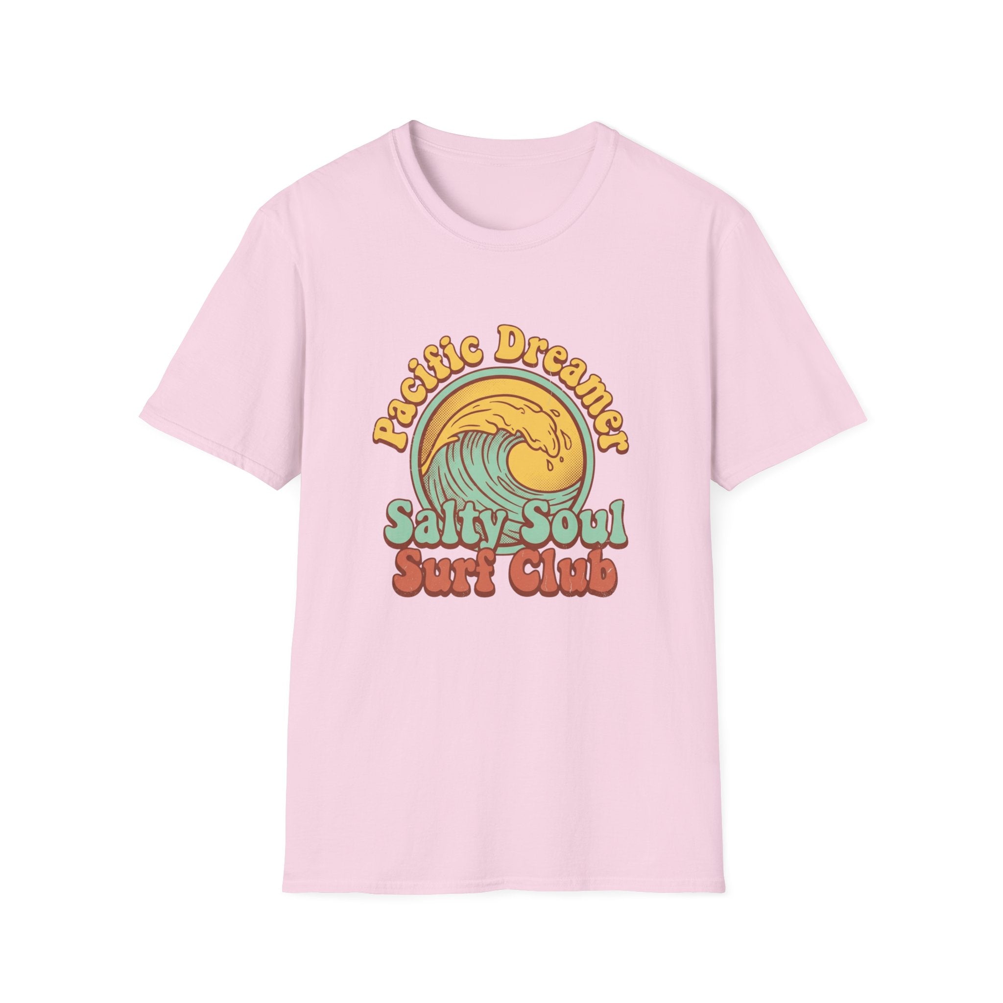 Surf Club T-Shirt — 'Salty Soul' Baltic Dreamer Vintage Wave Tee
