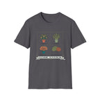 Plant Lover T-Shirt — Botanical Pots Design (Succulent & Cactus)