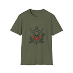 Pirate Skull Anchor T-Shirt — “The Briney Deep” Nautical Crew Tee