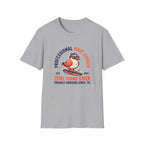 T-Shirt — "Professional Wave Dodger: Zero Turns Given" Surf Humor Tee