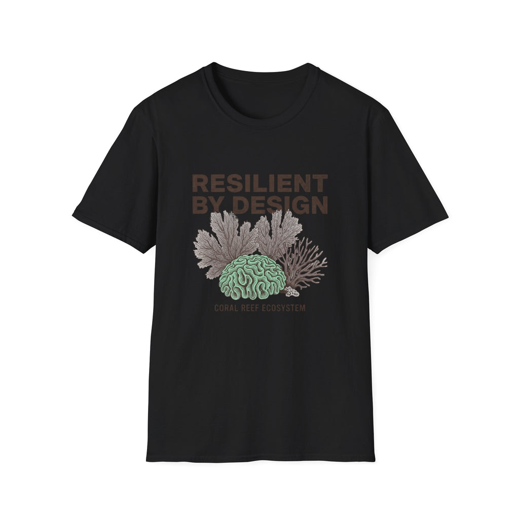 Resilient By Design Coral Reef T-Shirt — Ocean Conservation Tee