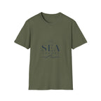 Sea Theory T-Shirt — Minimal Coastal Graphic Tee