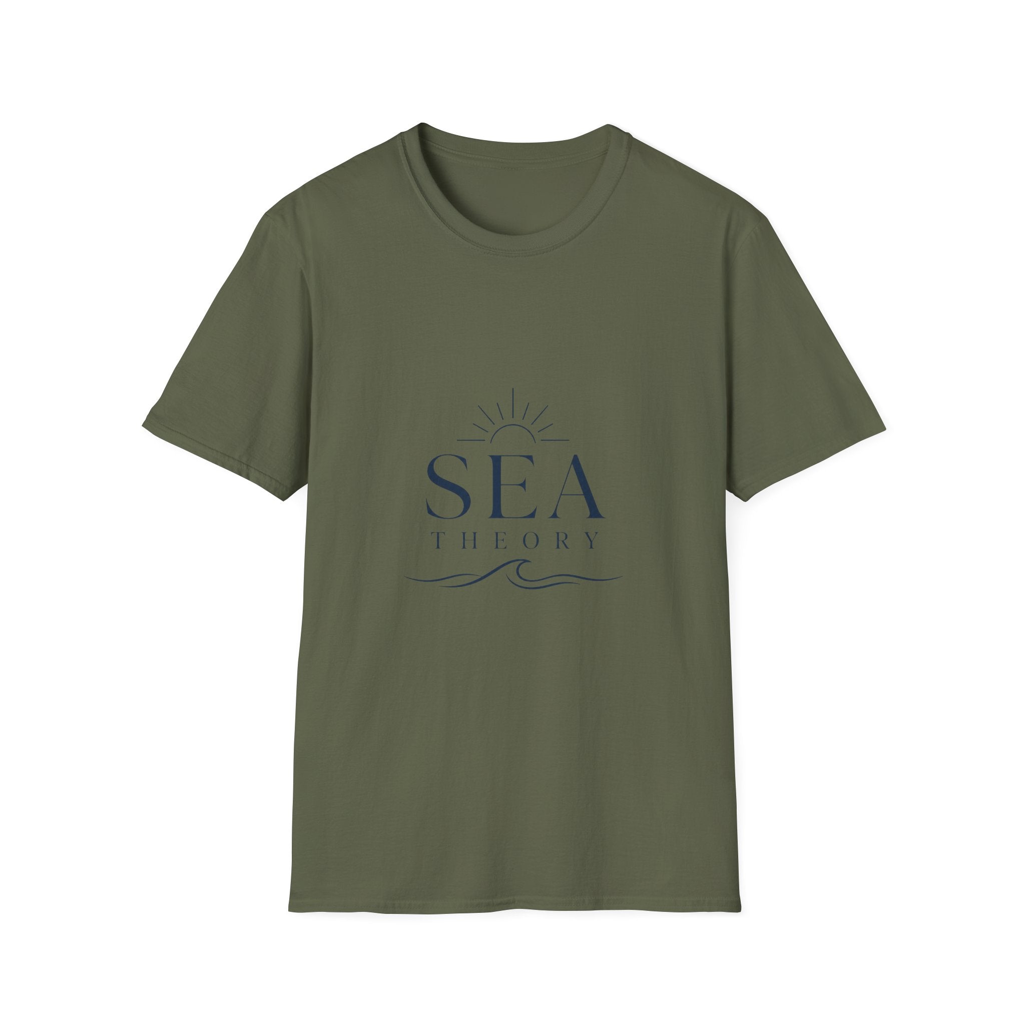 Sea Theory T-Shirt — Minimal Coastal Graphic Tee