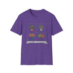 Plant Lover T-Shirt — Botanical Pots Design (Succulent & Cactus)