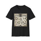 Eastern Seaboard 1718 Vintage Pirate Map T-Shirt