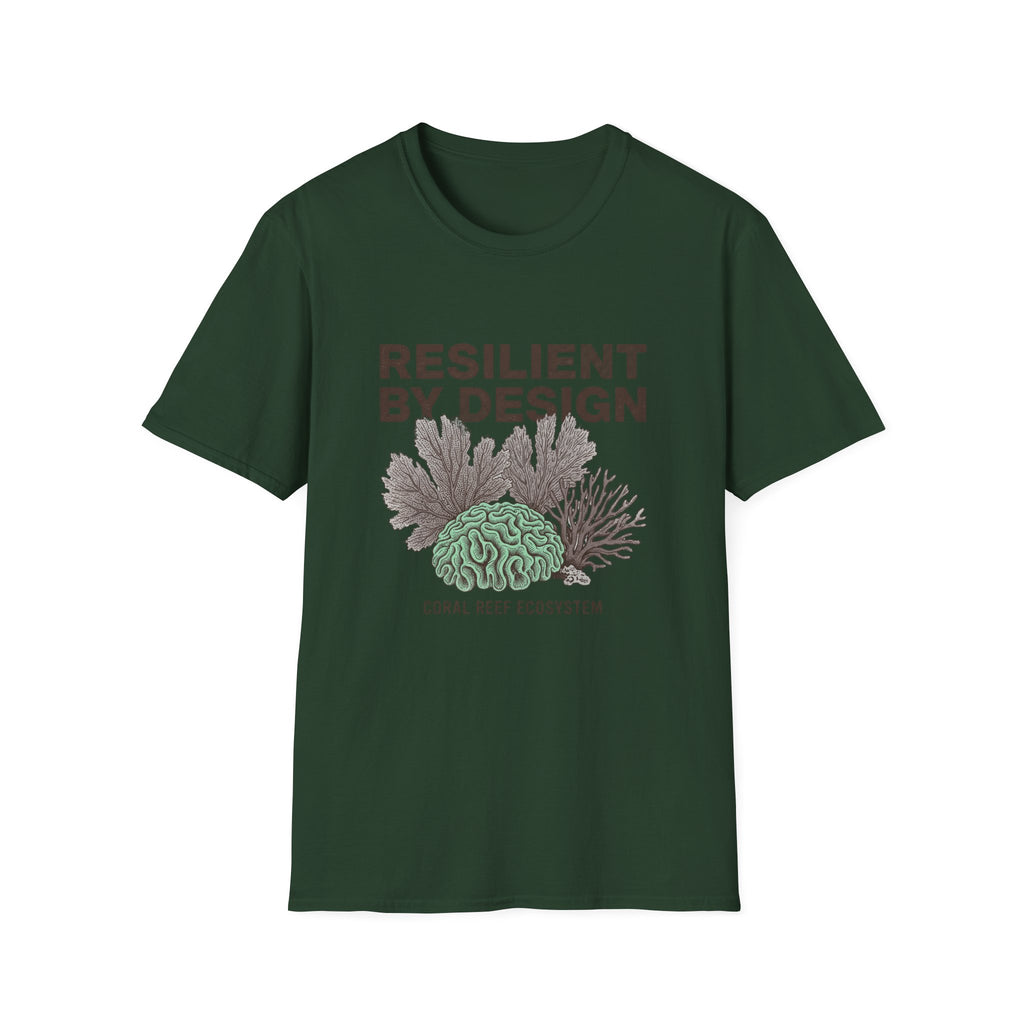 Resilient By Design Coral Reef T-Shirt — Ocean Conservation Tee