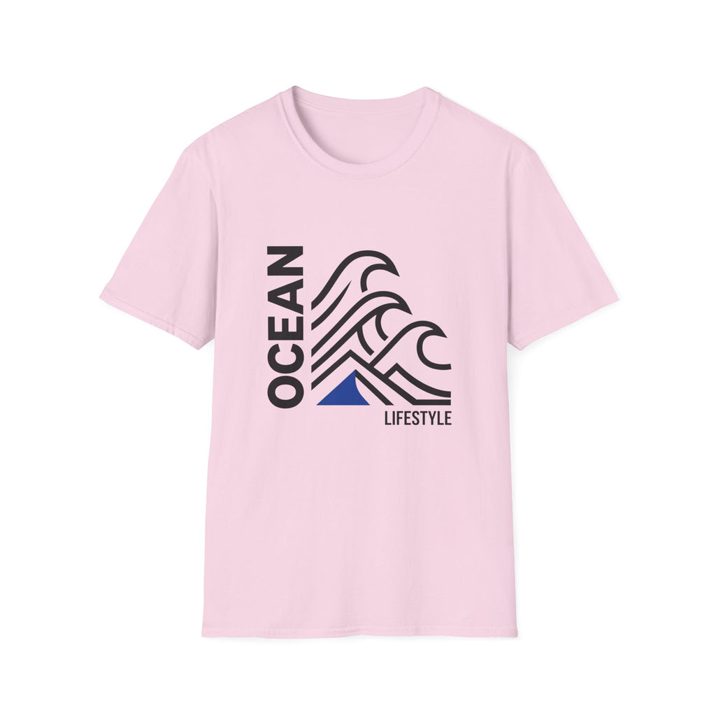 Ocean Lifestyle T-Shirt — Coastal Waves Graphic Tee