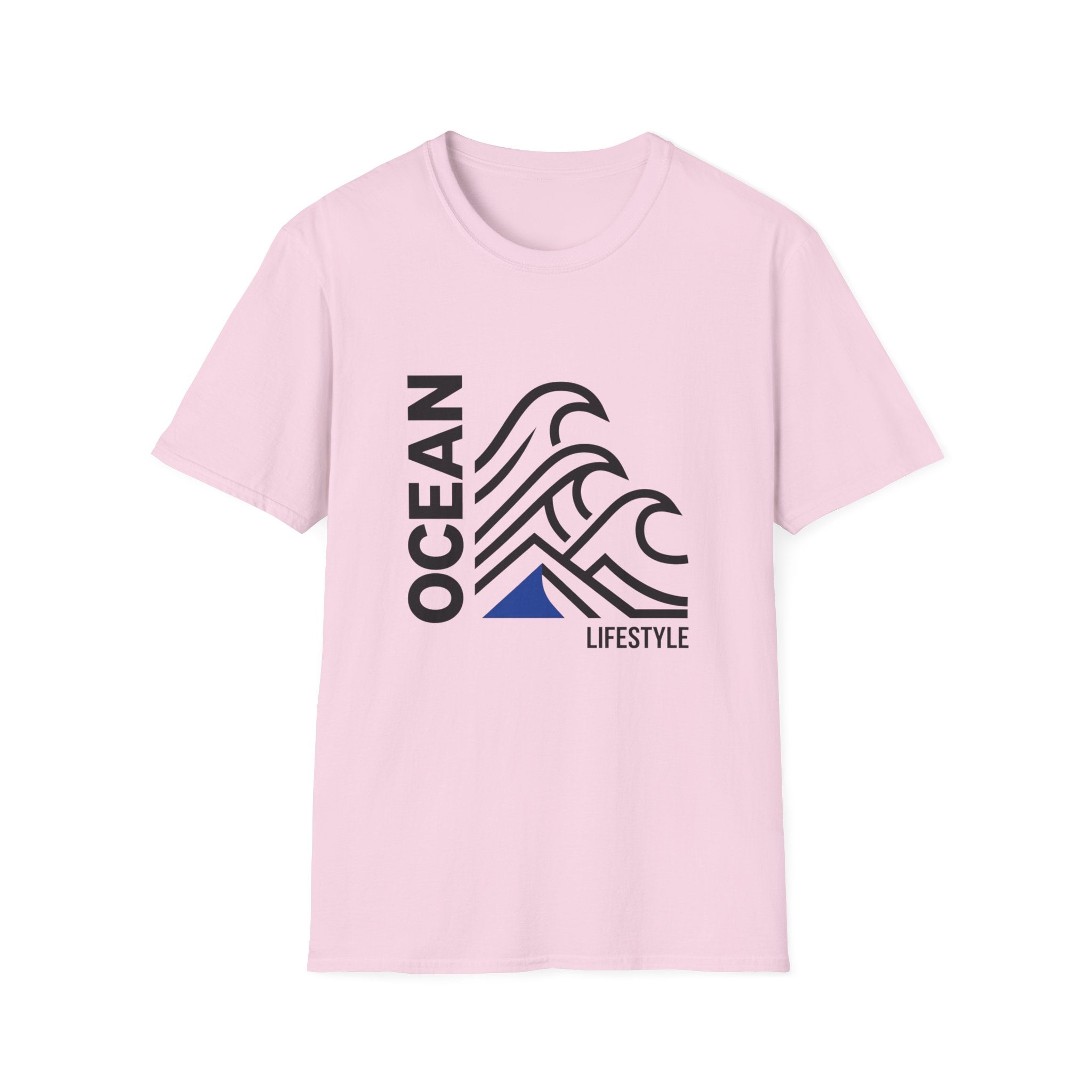 Ocean Lifestyle T-Shirt — Coastal Waves Graphic Tee