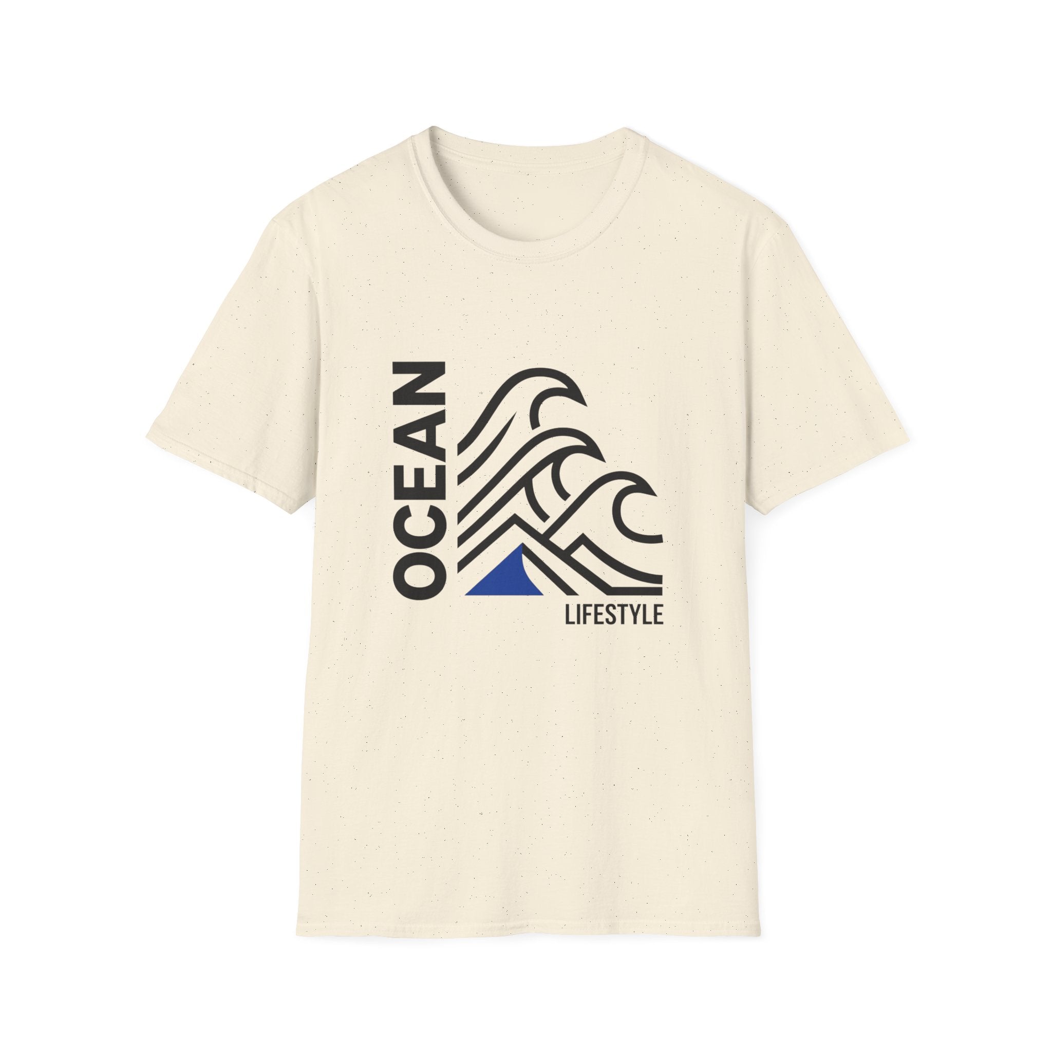 Ocean Lifestyle T-Shirt — Coastal Waves Graphic Tee