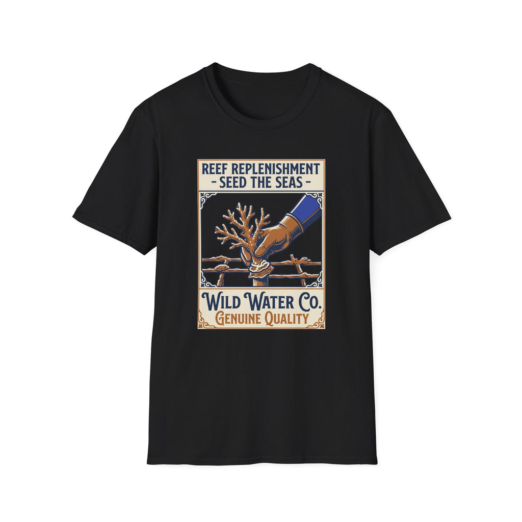 Reef Replenishment T-Shirt – Wild Water Co. 'Seed the Seas' Coral Conservation Tee