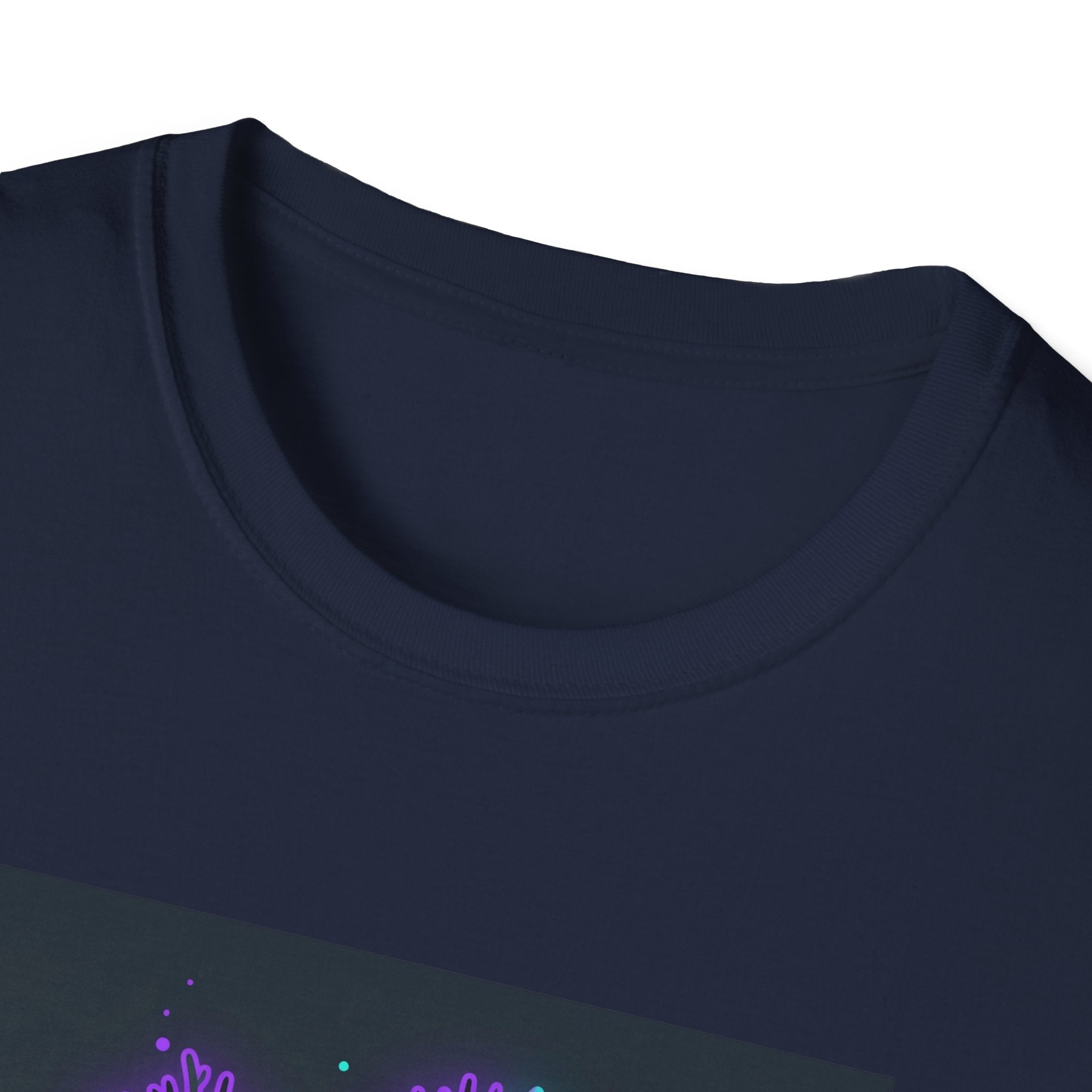 T-shirt Ginkgo clair de lune — Tee-shirt floral Jardin nocturne
