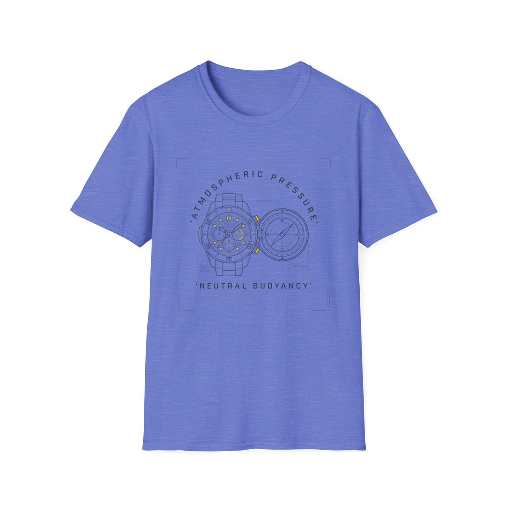 Atmospheric Pressure Diagram T-Shirt — Neutral Buoyancy Science Tee