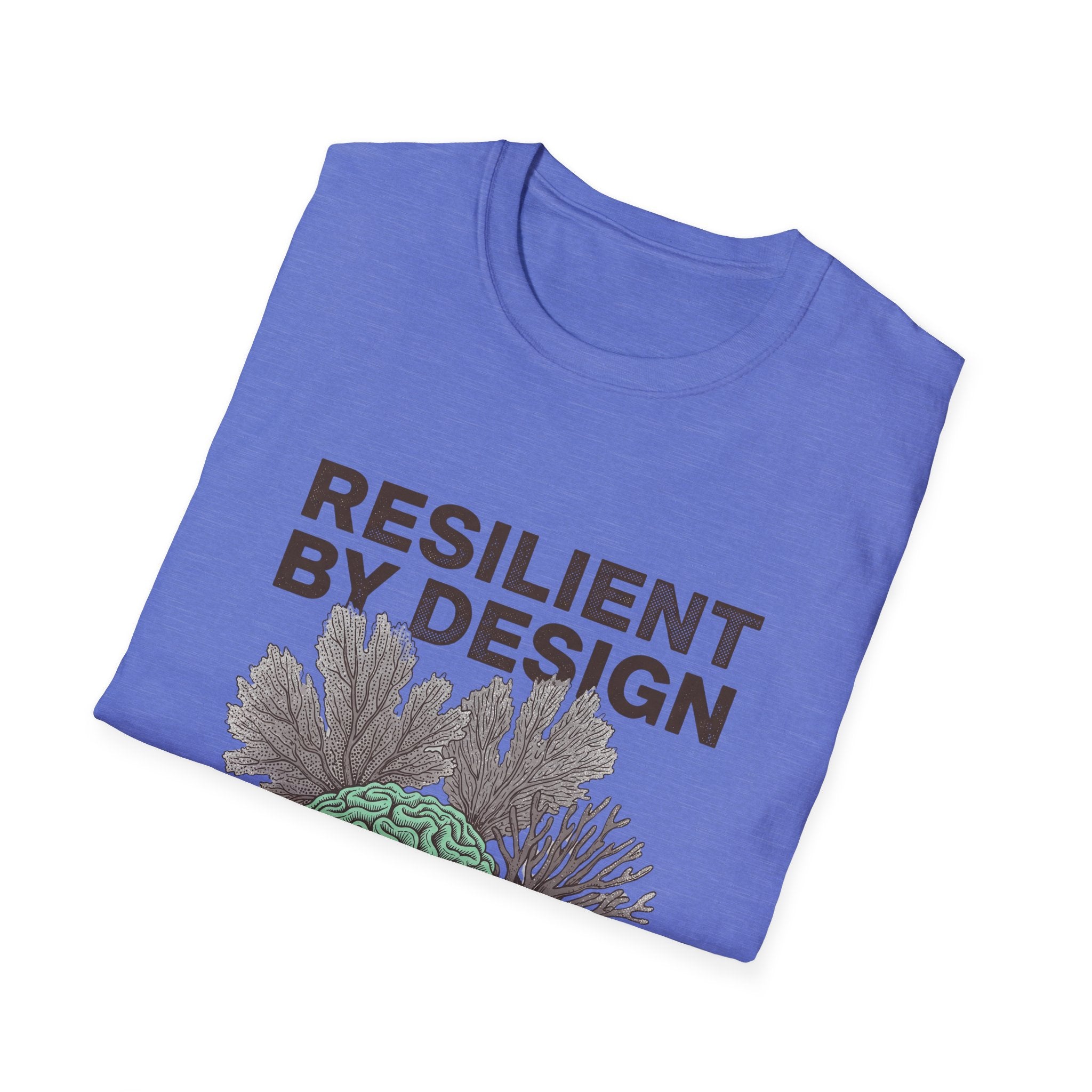 T-shirt « Resilient By Design » Corail — T-shirt pour la conservation des océans